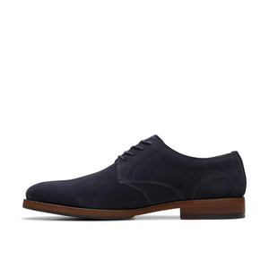 Clarks Craft James Tie Navy נעלי קלארקס לגברים