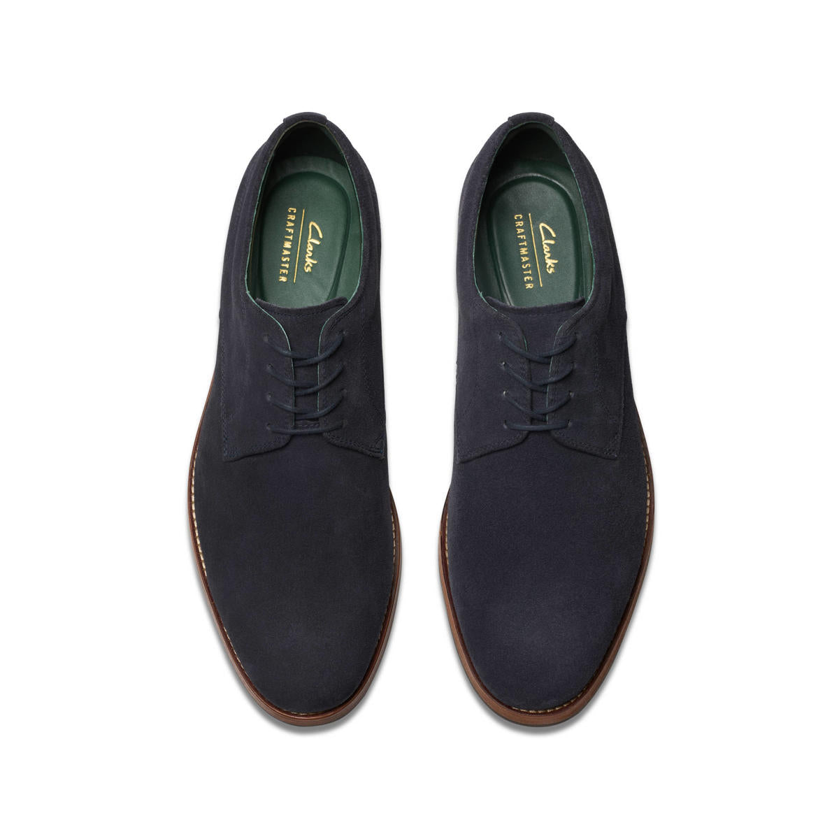 Clarks Craft James Tie Navy נעלי קלארקס לגברים