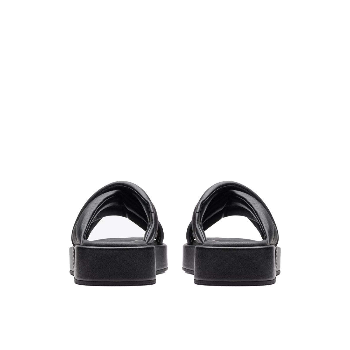 Clarks Alda Glide Black Leather כפכפי קלארקס לנשים