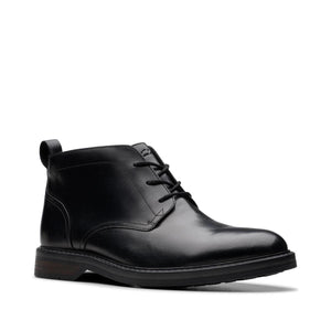 Clarks Aldwin Chukka Black מגפי קלארקס לגברים