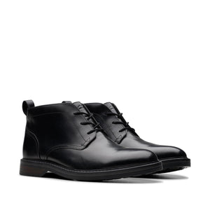 Clarks Aldwin Chukka Black מגפי קלארקס לגברים