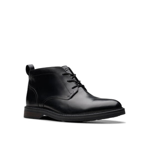 Clarks Aldwin Chukka Black מגפי קלארקס לגברים