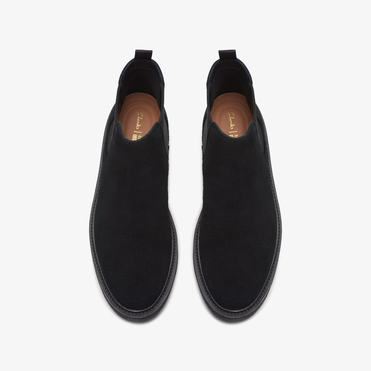 Clarks Clarkdale Easy Black מגפי גברים קלארקס