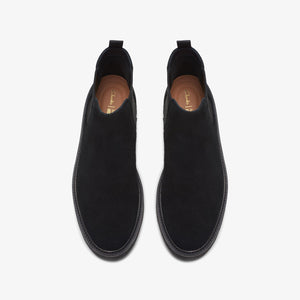 Clarks Clarkdale Easy Black מגפי גברים קלארקס