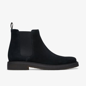 Clarks Clarkdale Easy Black מגפי גברים קלארקס