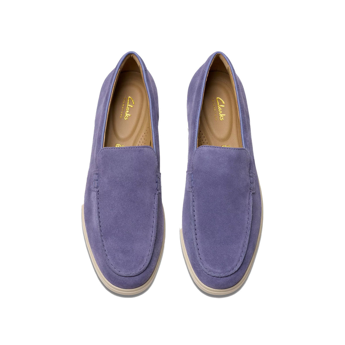 Clarks Torford Easy Dusk Blue Sde נעלי קלארקס לגברים