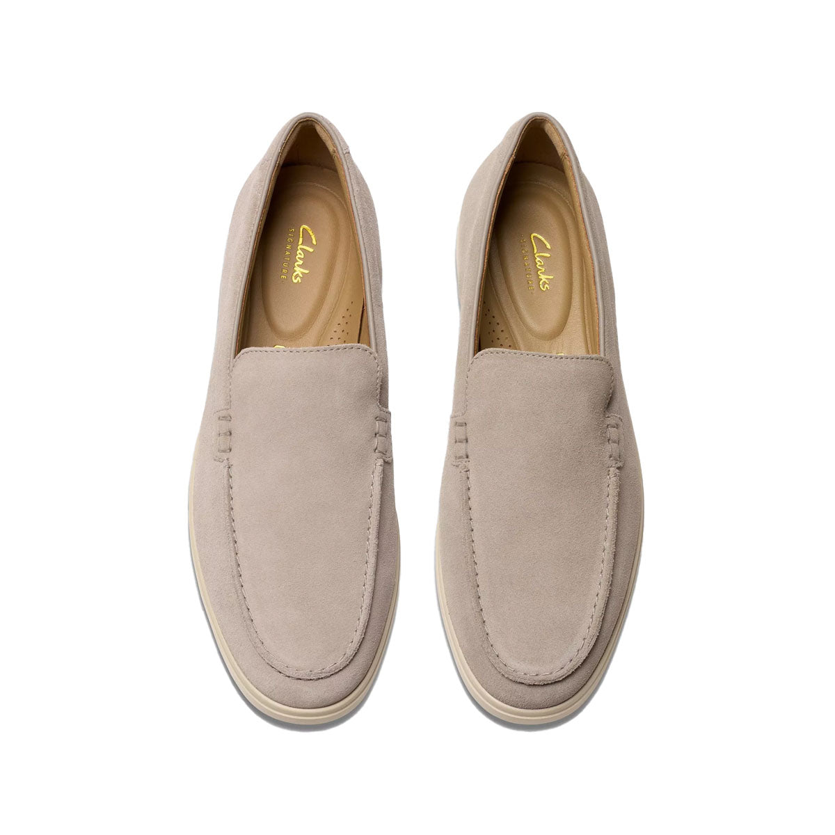 Clarks Torford Easy Grey Suede נעלי קלארקס לגברים