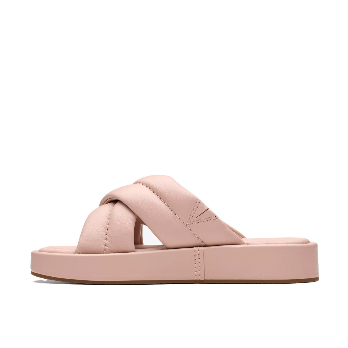 Clarks Alda Glide Light Pink Lea כפכפי קלארקס לנשים