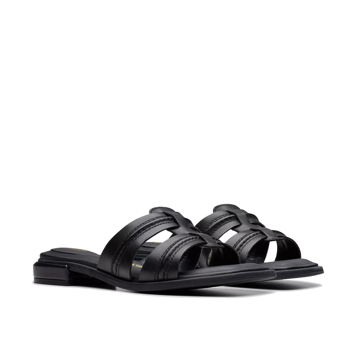 Clarks Ariany Mule Black Leather כפכפי נשים קלארקס