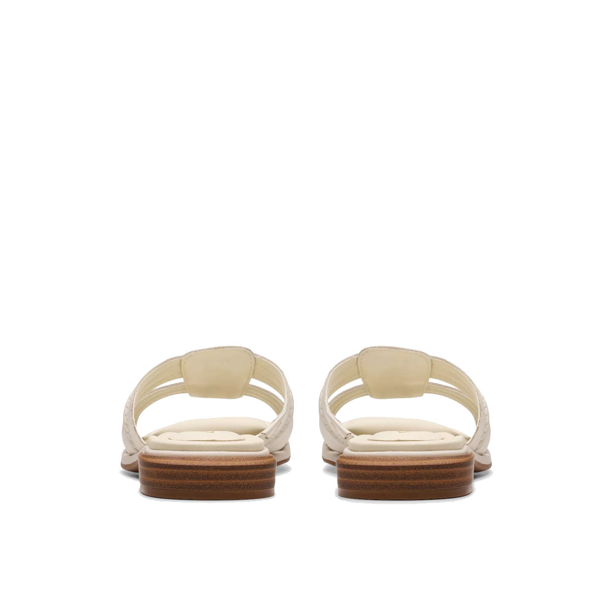 Clarks Ariany Mule Cream Leather Cream כפכפי קלארקס לנשים