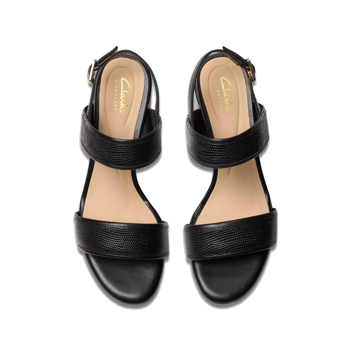 Clarks Ezoria Sling Black Interest נעלי עקב קלארקס