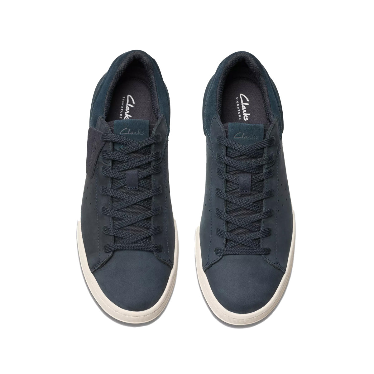 Clarks Courtlite2 Run Navy Nubuck נעלי סניקרס לגברים