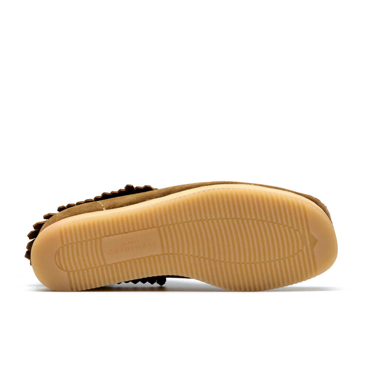 Clarks WBWedge Fringe Light Tan Women מגפי קלארקס לנשים