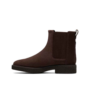 Clarks Nella Top Dark Brown Women מגפי קלארקס לנשים חום