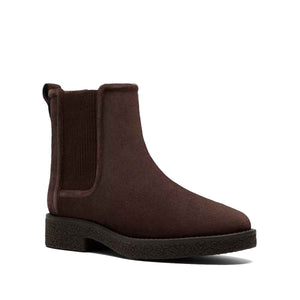 Clarks Nella Top Dark Brown Women מגפי קלארקס לנשים חום