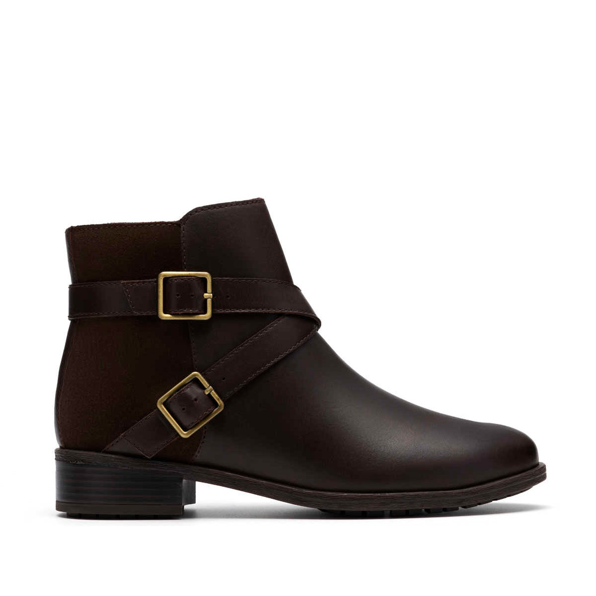 Clarks Havisham Bay Brown מגפי קלארקס לנשים