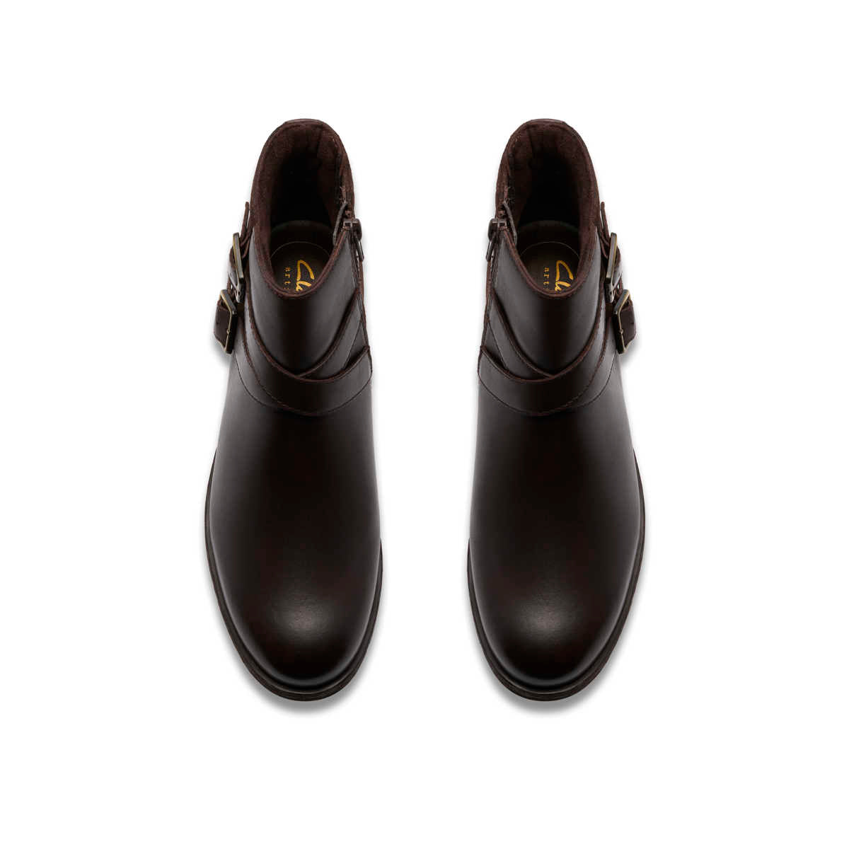 Clarks Havisham Bay Brown מגפי קלארקס לנשים