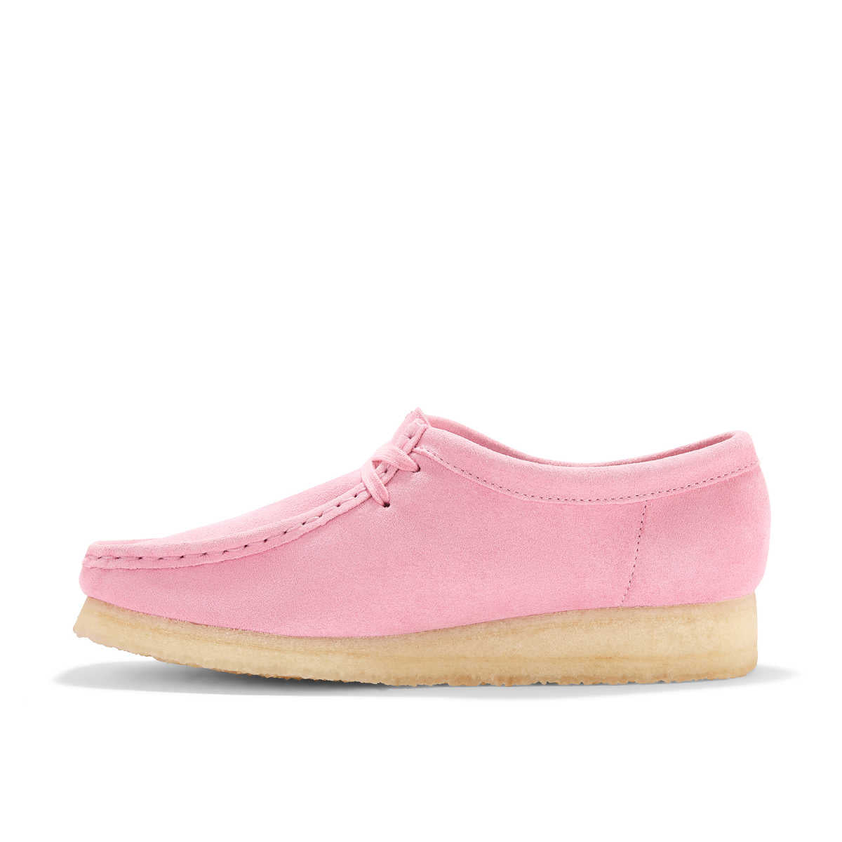 Clarks Wallabee. Candy Pink מוקסין קלארקס לנשים
