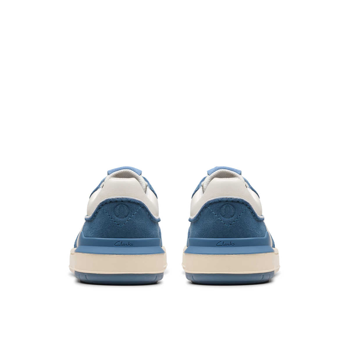 Clarks Men Courtlite2 Lo Blue Combi סניקרס קלארקס לגברים