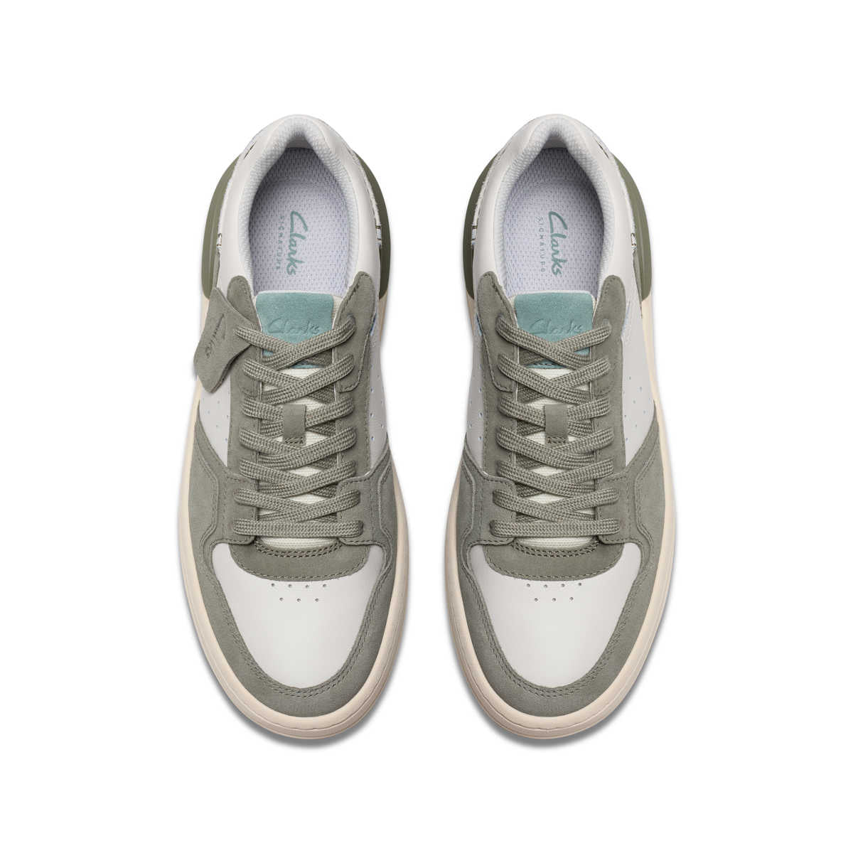 Clarks Courtlite2 Lo Sage Combi Men סניקרס קלארקס לגברים