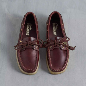 Clarks Godney Boat British Tan מוקסין קלארקס חום לנשים