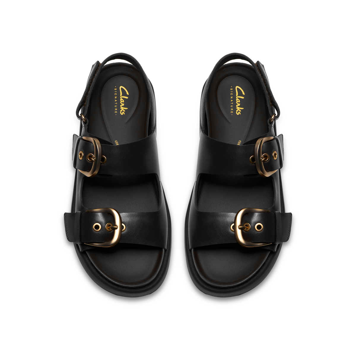 Clarks Aristella Bay Black סנדלי קלארקס לנשים שחור