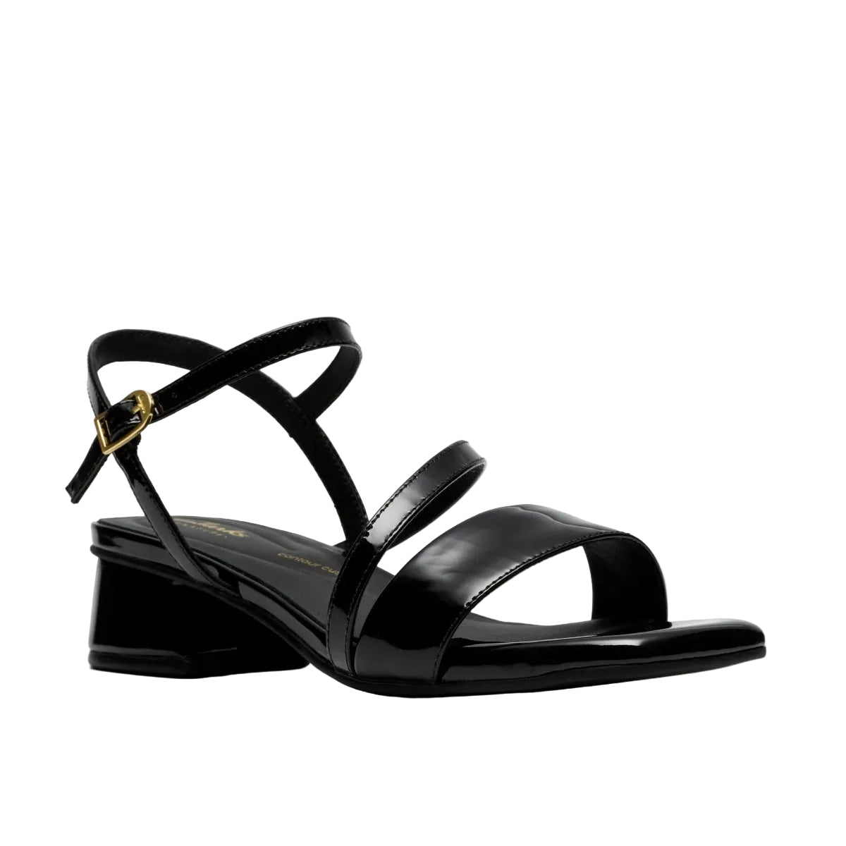 Clarks Serina35 Strap Black נעלי עקב קלארקס לנשים