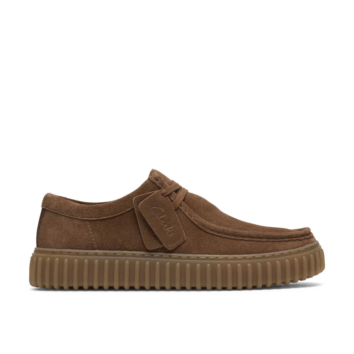 Clarks Torhill Lo Cola Suede מוקסין קלארקס לגברים חום