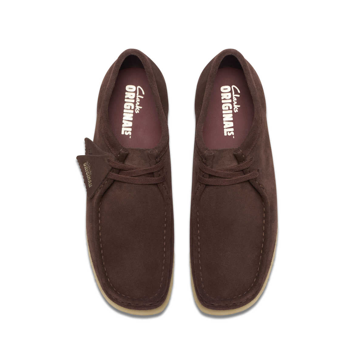 Clarks Wallabee Men Dark Brown מוקסין קלארקס לגברים