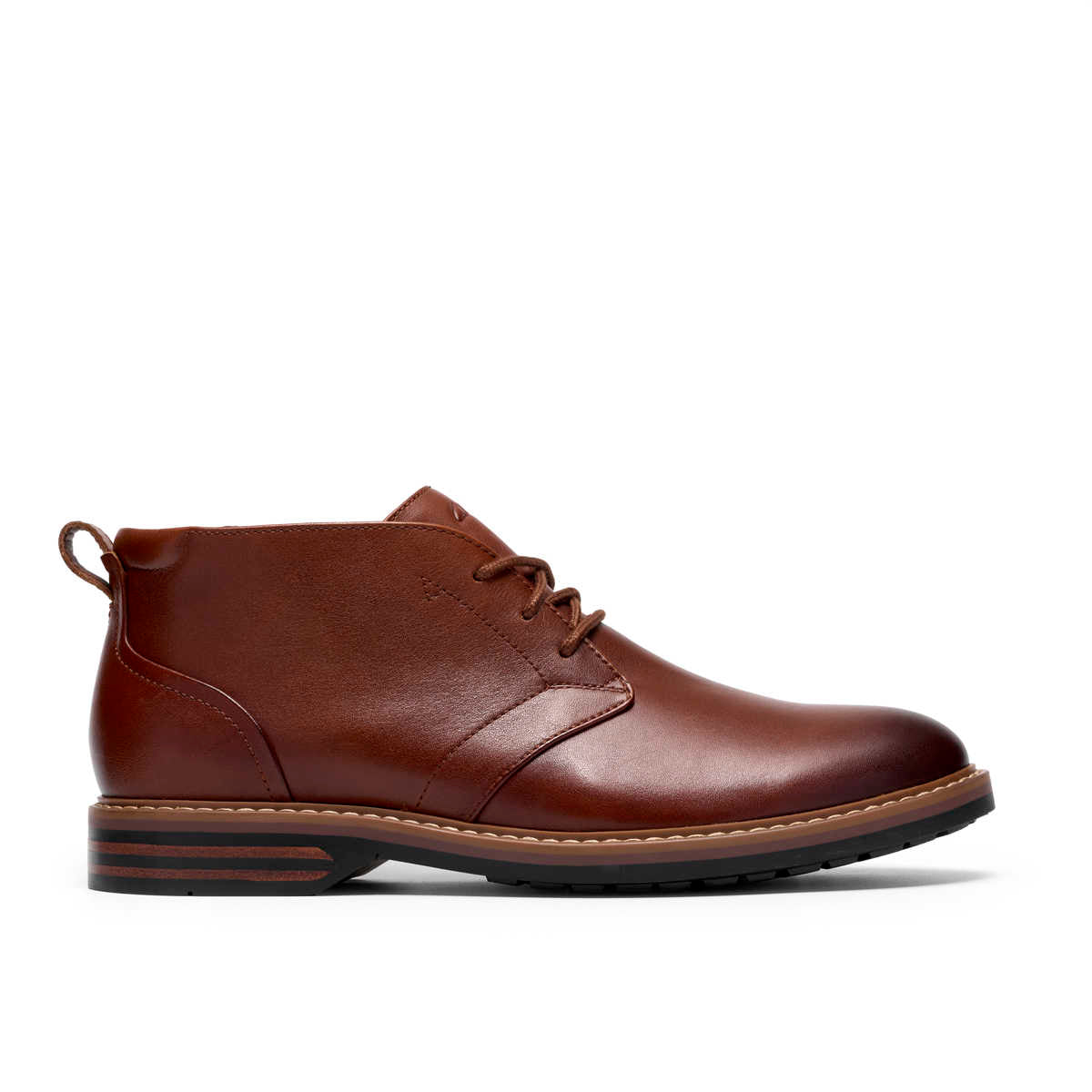 Clarks Aldwin2 Chukka Tan Leather Tan Leather מגפי גברים קלארקס