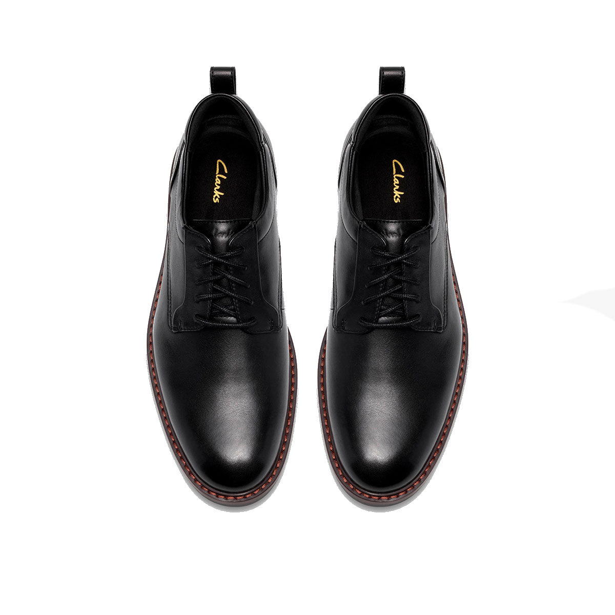 Clarks 26327156 Aldwin2 Derby Black Leather נעלי קלארקס לגברים