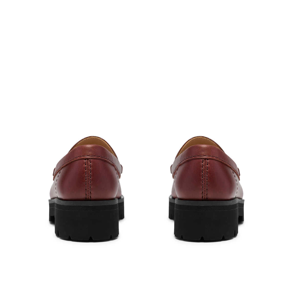 Clarks Yukoner Penny Mahogany נעלי מוקסין קלארקס לנשים