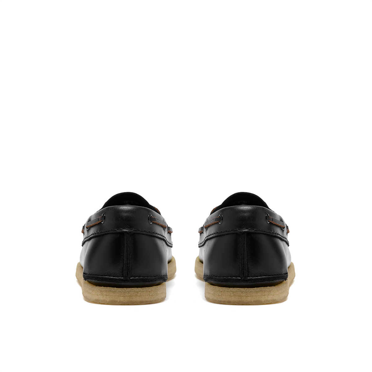 Clarks Godney Boat Black נעלי קלארקס מוקסין לנשים