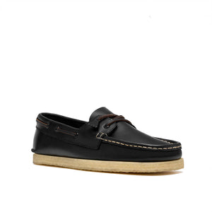 Clarks Godney Boat Black נעלי קלארקס מוקסין לנשים