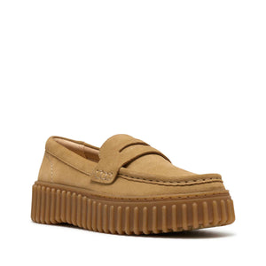 Clarks Torhill Penny Warm Sand מוקסין קלארקס לנשים