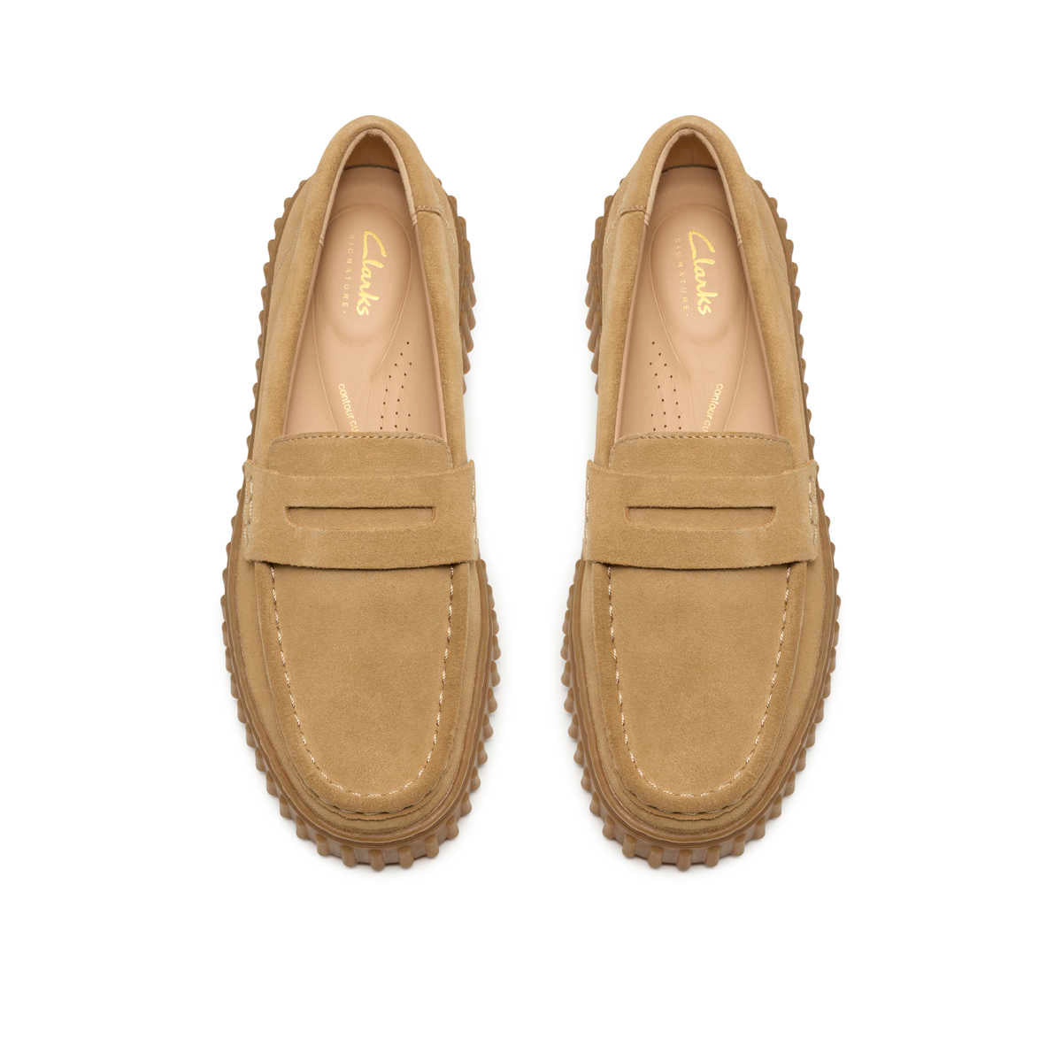 Clarks Torhill Penny Warm Sand מוקסין קלארקס לנשים