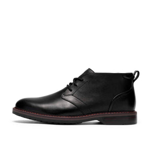 Clarks Aldwin2 Chukka Black Leather מגפי קלארקס לגברים