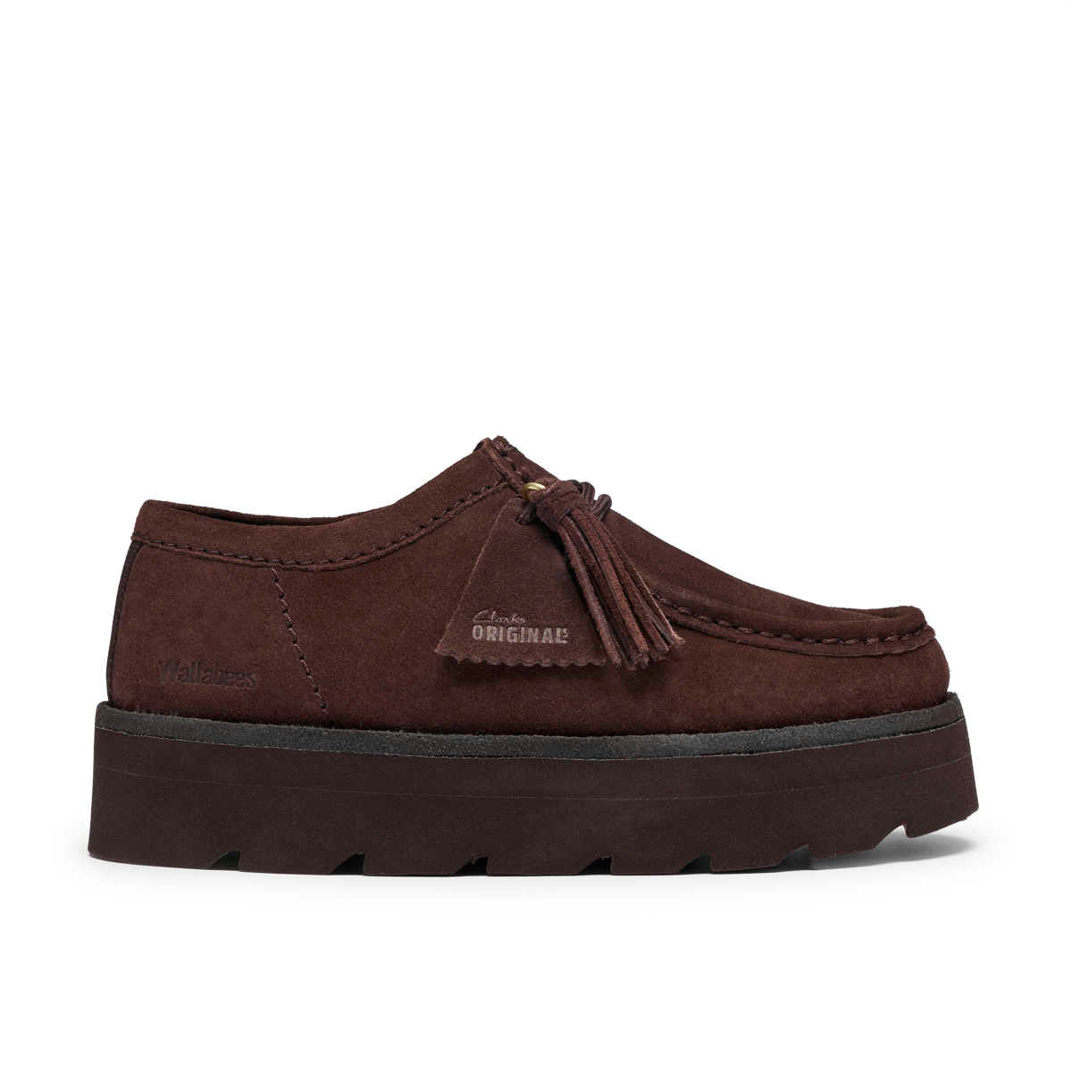 Clarks Meare Walla Chocolate נעלי מוקסין קלארקס לנשים