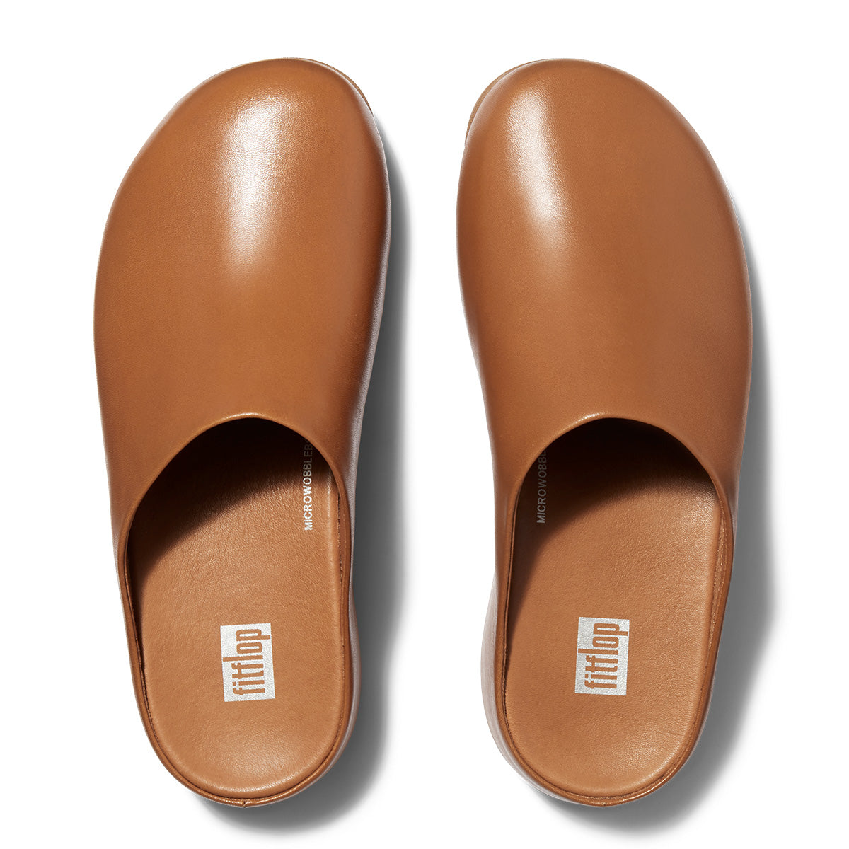 Fit-Flop Shuv Leather Light Tan שוב עור חום נשים