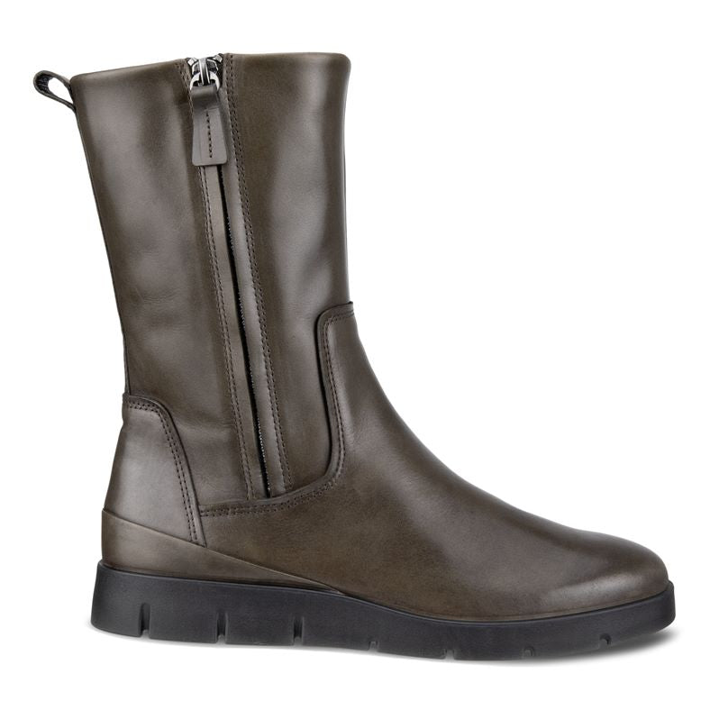 ECCO Bella High-Cut Boot Dark Clay - נעלי אקו לנשים