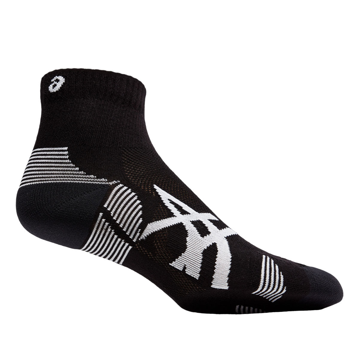 Asics 2PPK Cushioning Sock Black White גרבי אסיקס