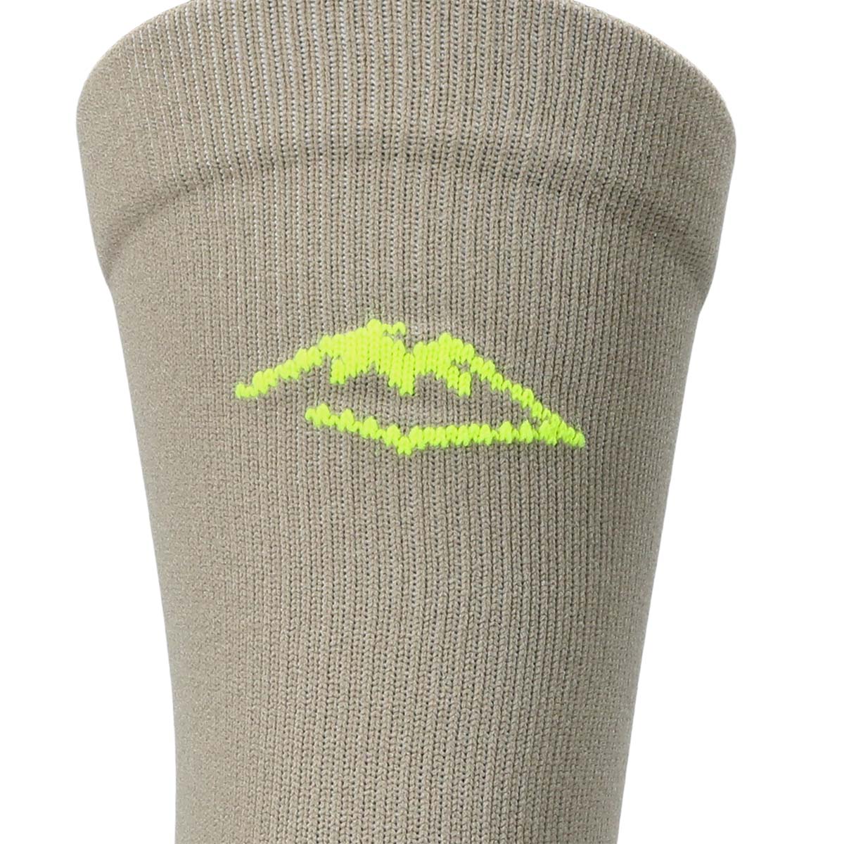 Asics Fujitrail Run Crew Sock Pepper Safety Yellow גרבי אסיקס