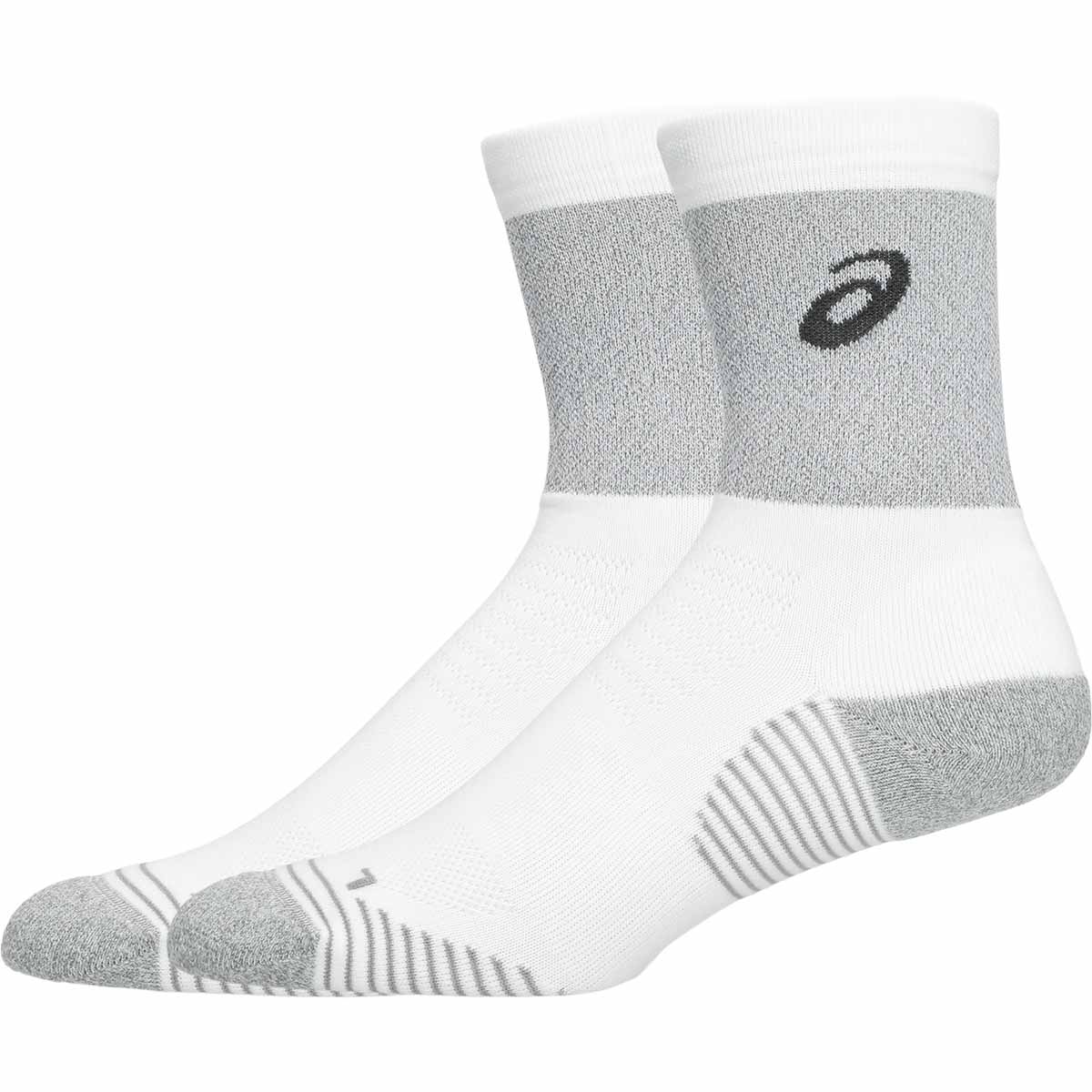 Asics Lite-Show Run Crew Sock Brilliant White גרבי אסיקס יוניסקס