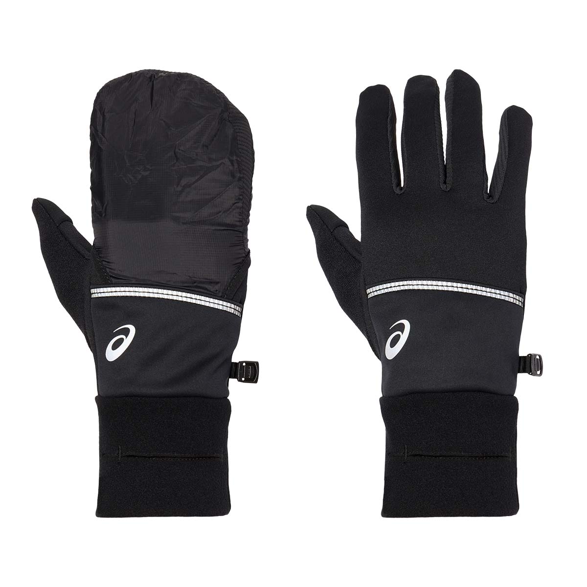 Asics Wind Block Running Gloves Performance Black כפפות אסיקס