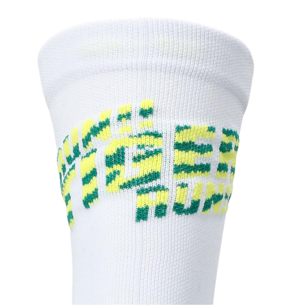 Asics Performance Run Crew Sock Unisex Blue Fade Jasper Green Citron גרבי אסיקס לריצה