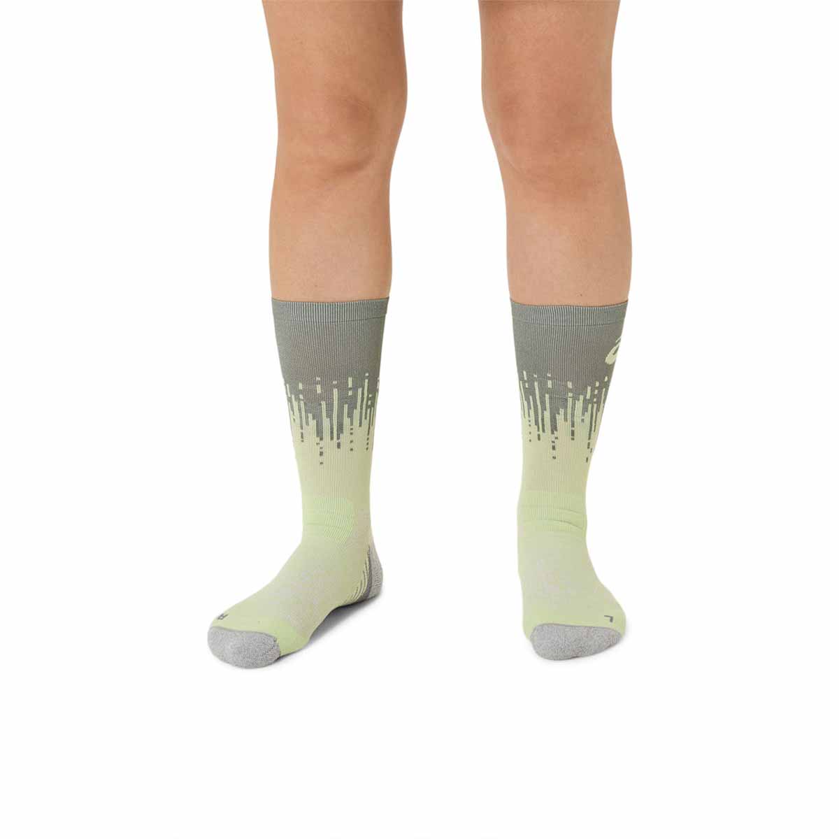 Asics Performance Run Crew Sock Unisex Monument Blue Jasper Green גרבי אסיקס לריצה