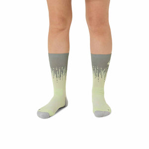 Asics Performance Run Crew Sock Unisex Monument Blue Jasper Green גרבי אסיקס לריצה