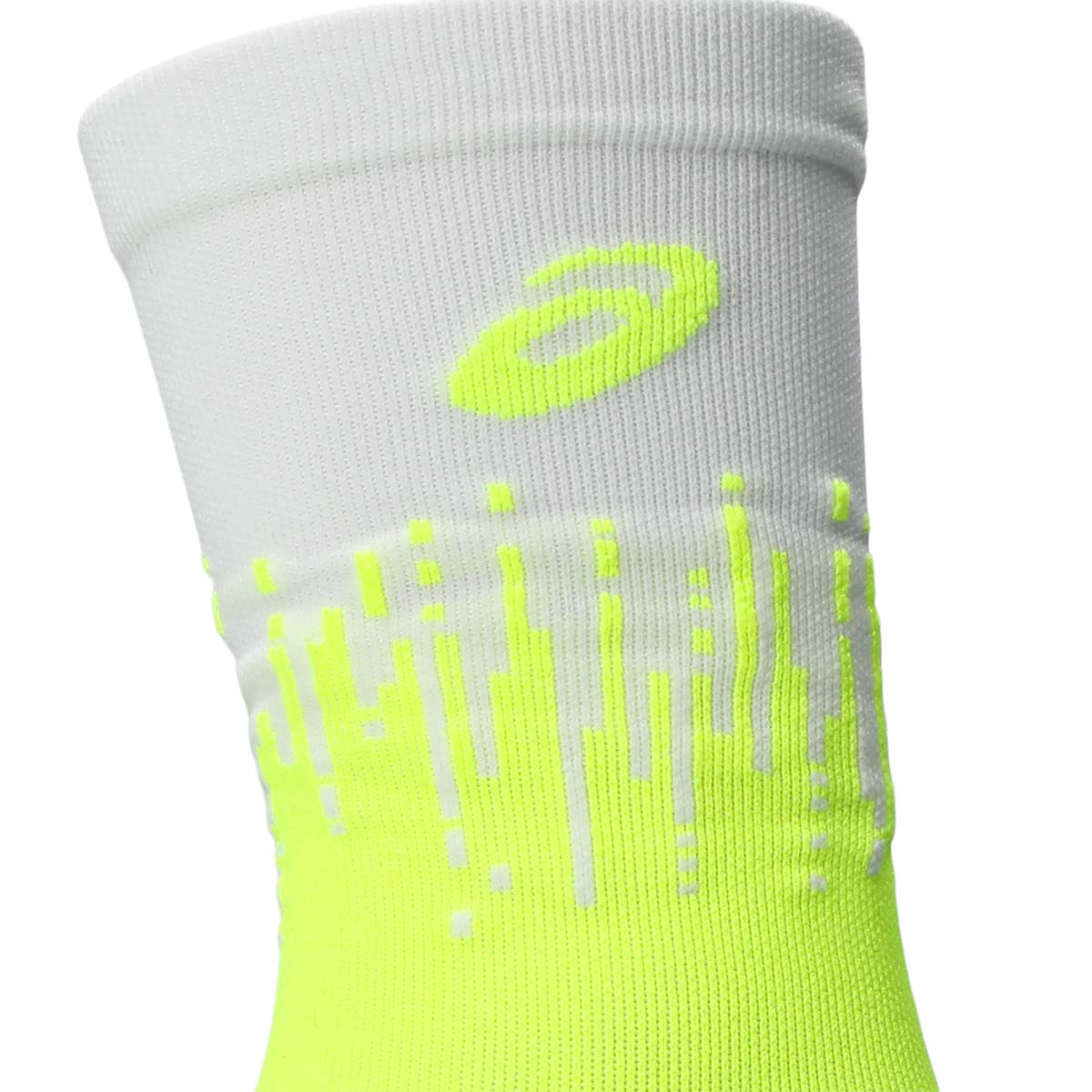 Asics Performance Run Crew Sock Safety Yellow גרבי אסיקס