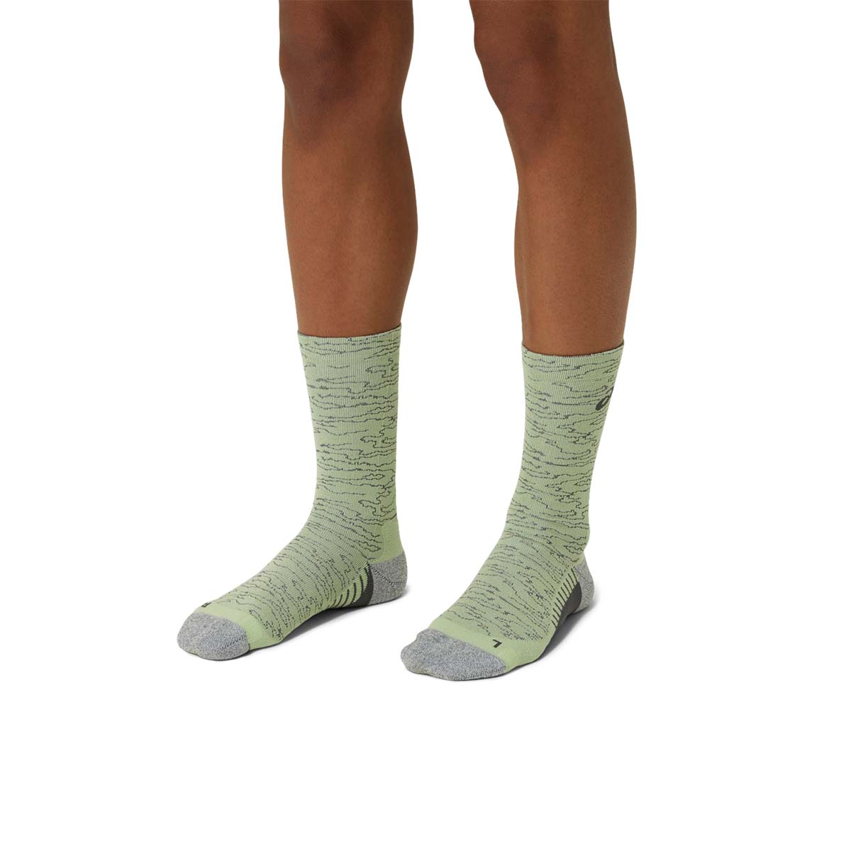 Asics Performance Run Crew Sock Cool Matcha גרבי אסיקס