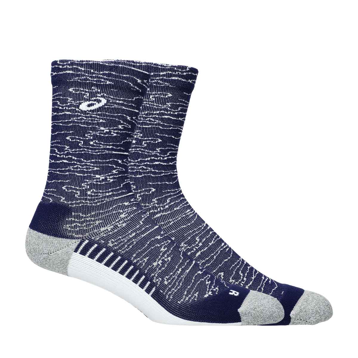 Asics Performance Run Sock Crew Indigo Blue גרבי אסיקס יוניסקס